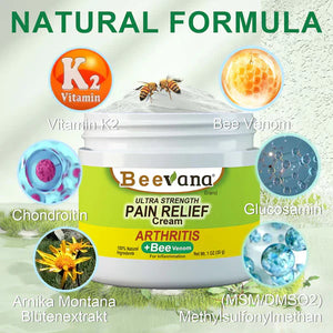 COMPRE 1 LLEVE 2 BEEVANA - Crema De veneno de abeja Multifuncional + ENVIO GRATIS